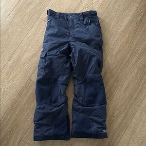 Columbia Bugaboo kids grow-a-long snow pants size medium 10/12
